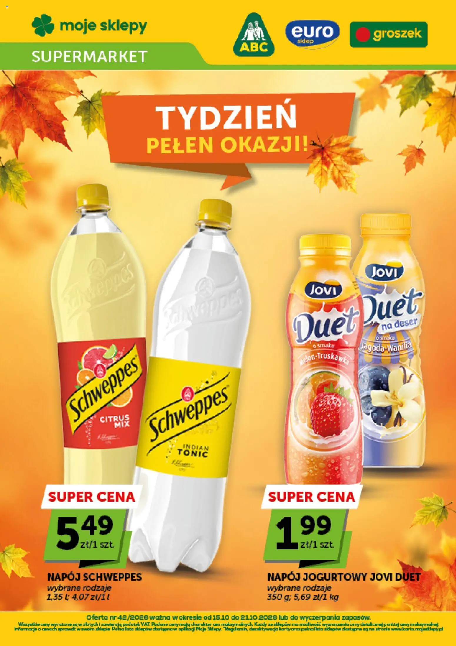 Pogląd gazetki "Groszek gazetka" ze sklepu Groszek ważnej od 15.10.2026