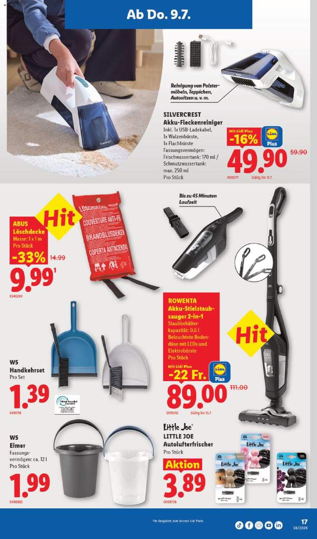 Neue Lidl Aktionen ab 09.07.