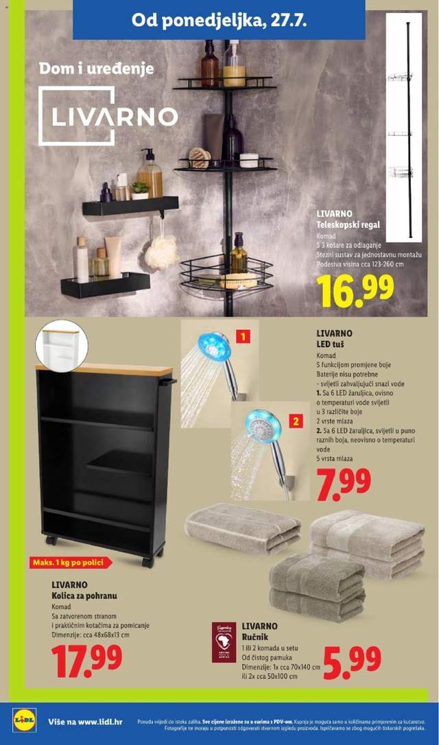 Novi Lidl katalog od 23.07.
