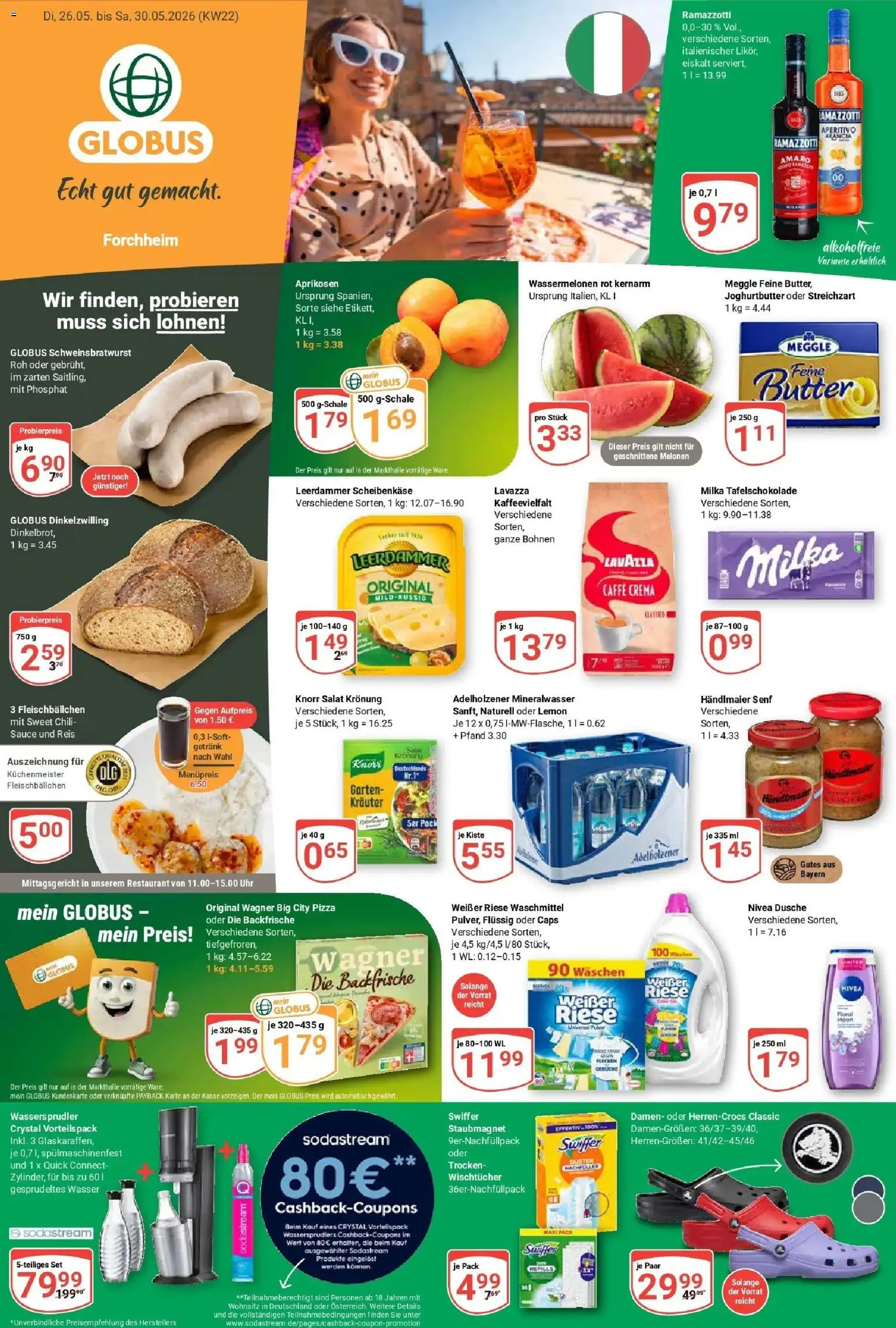 Vorschau von dem Prospekt des Geschäftes Globus, gültig ab dem 26.05.2026