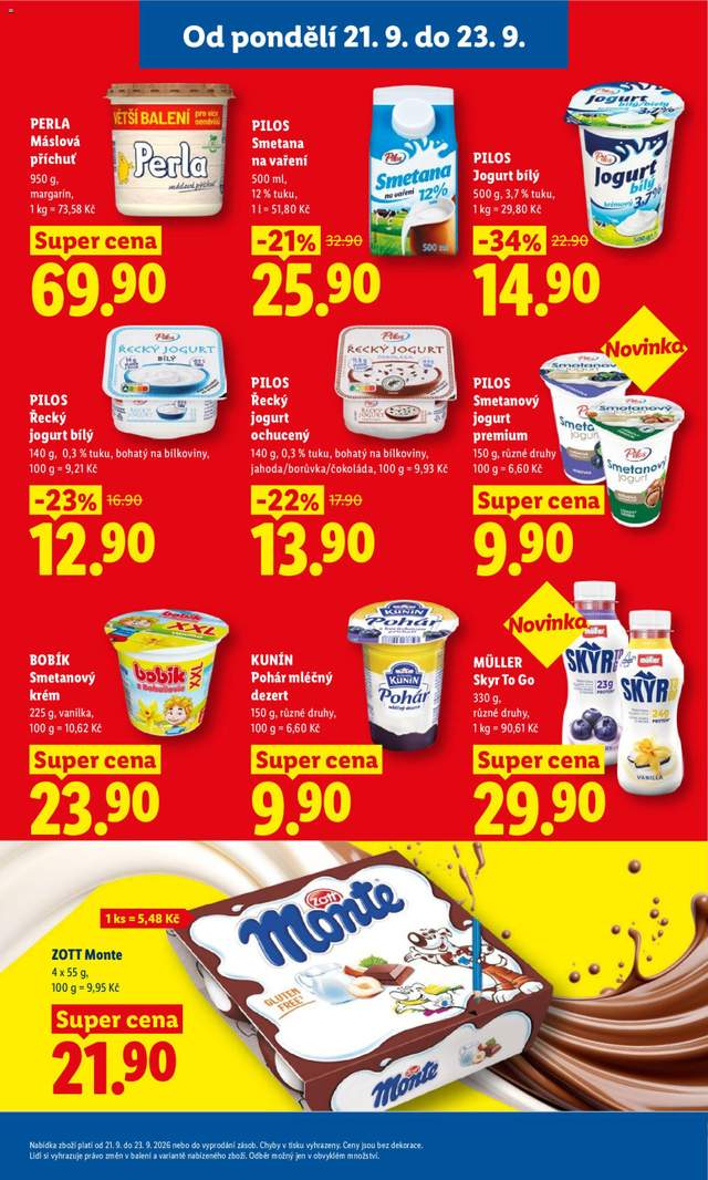 Nový Lidl leták od 21.09.