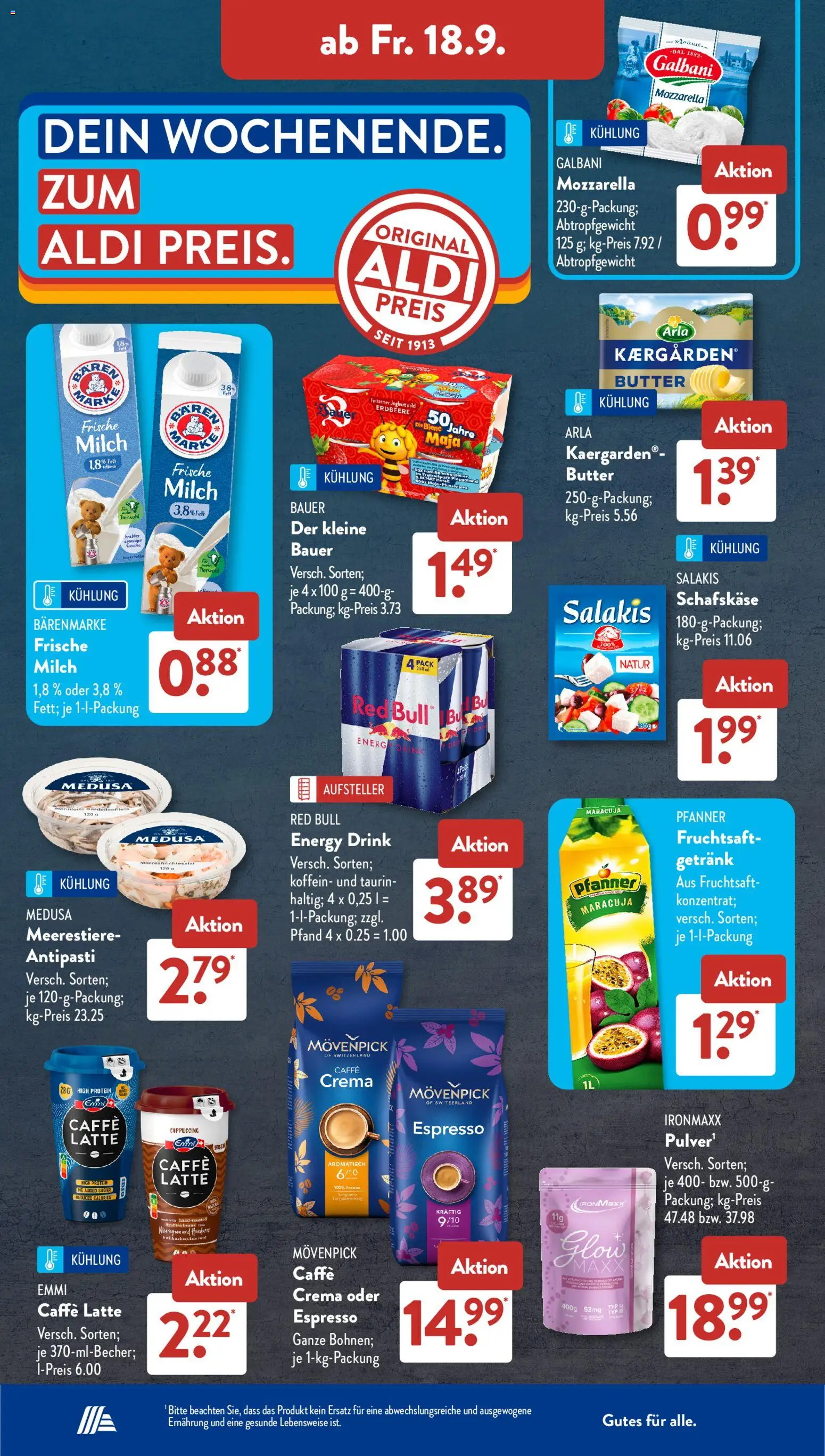 Vorschau von dem Prospekt des Geschäftes Aldi Süd, gültig ab dem 14.09.2026 - Orangensaft