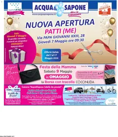 Anteprima dell'opuscolo Acqua e Sapone volantino Patti dal negozio Acqua e Sapone valido da 07/05/2026
