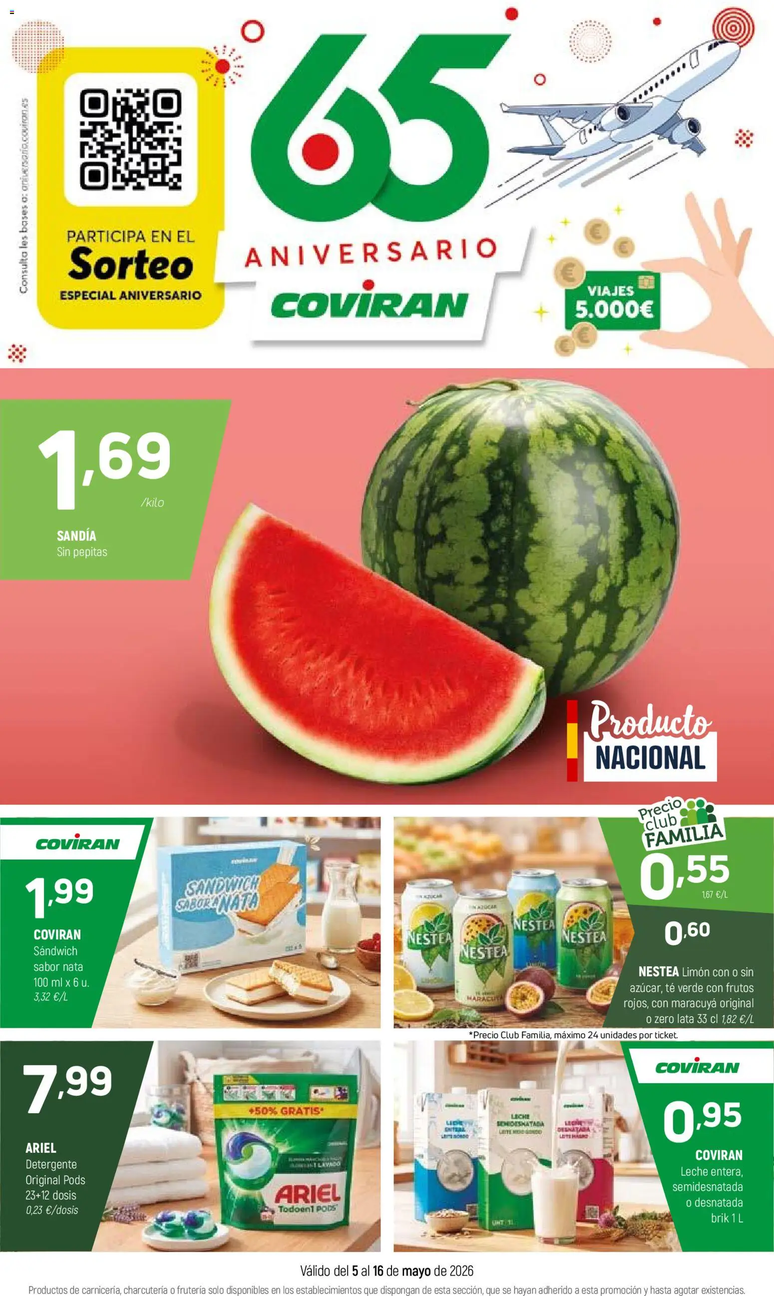 Vista previa del folleto de la tienda Coviran válido desde el 05/05/2026 