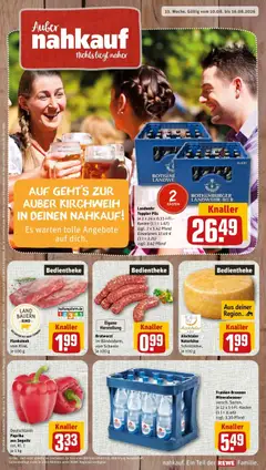 Vorschau von dem Prospekt des Geschäftes Rewe, gültig ab dem 10.08.2026