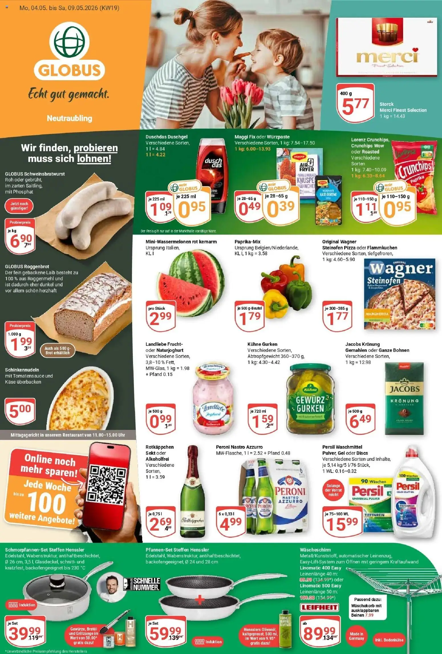 Vorschau von dem Prospekt des Geschäftes Globus, gültig ab dem 04.05.2026