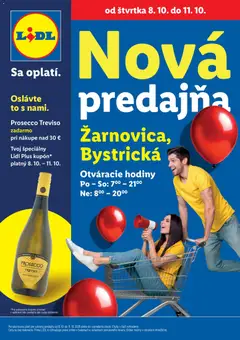 Náhľad Lidl letáku platného od 08.10.2026