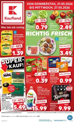 Vorschau von dem Prospekt des Geschäftes Kaufland, gültig ab dem 21.05.2026