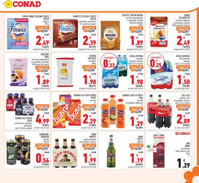Nuovo volantino Conad dal 07/10