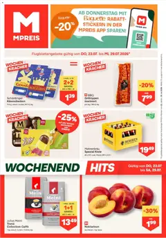 Vorschau der Angebote: MPREIS MPREIS Hohenems gültig ab 23.07.2026