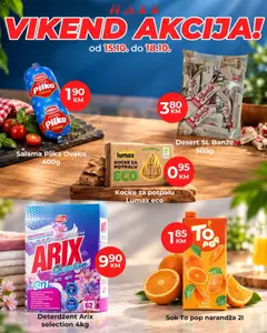 Pregled letka Hass vikend akcija trgovine Hass vrijedi od 15.10.2026
