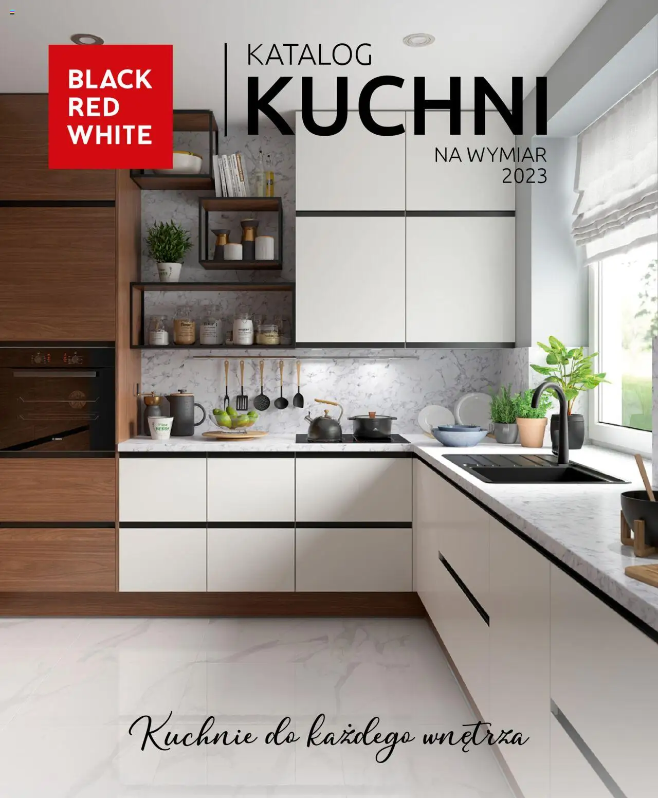 Pogląd gazetki "Kuchni na wymiar" ze sklepu Black Red White ważnej od 30.05.2023