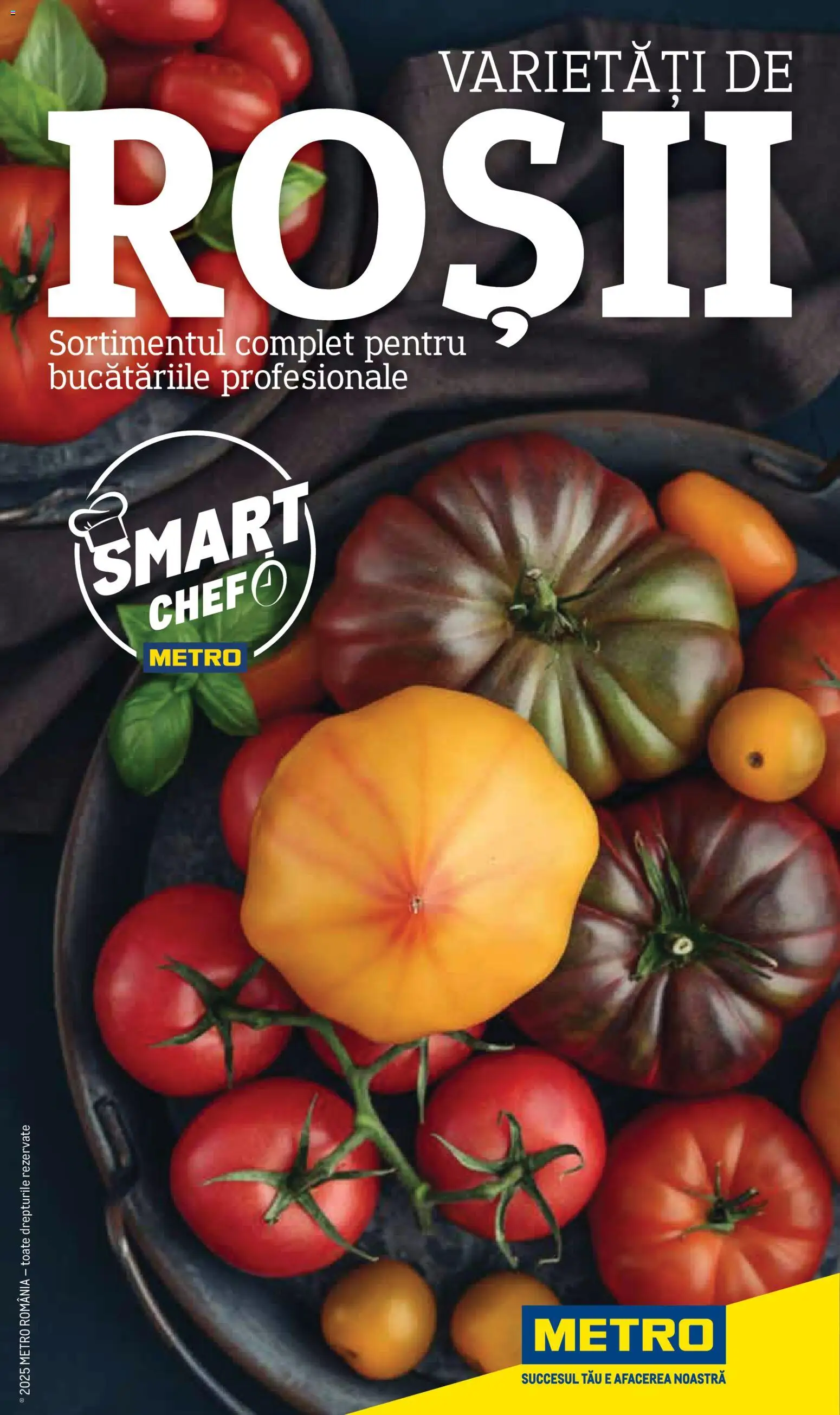 Previzualizarea de cataloage: Metro Catalog - Varietăți de Roșii valabil de la 10.11.2025