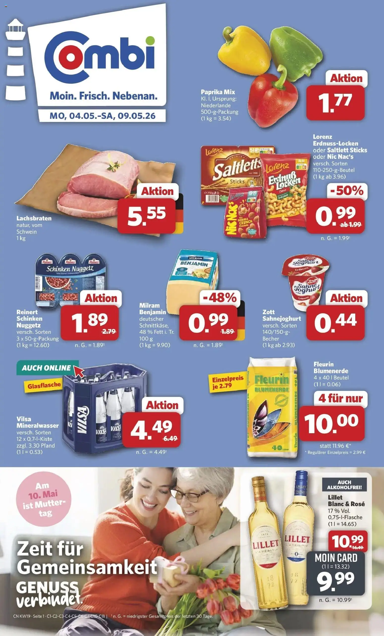 Vorschau von dem Prospekt des Geschäftes Combi, gültig ab dem 04.05.2026