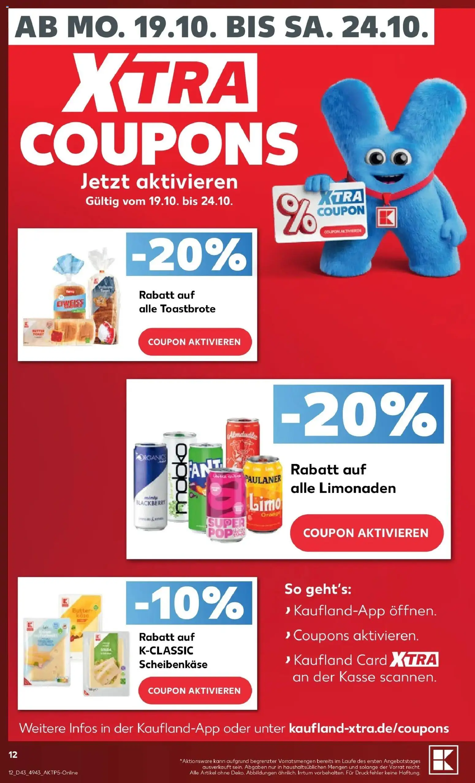 Vorschau von dem Prospekt des Geschäftes Kaufland, gültig ab dem 19.10.2026