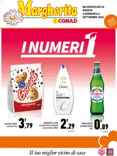 Anteprima dell'opuscolo Conad volantino Margherita Sicilia dal negozio Conad valido da 26/08/2026