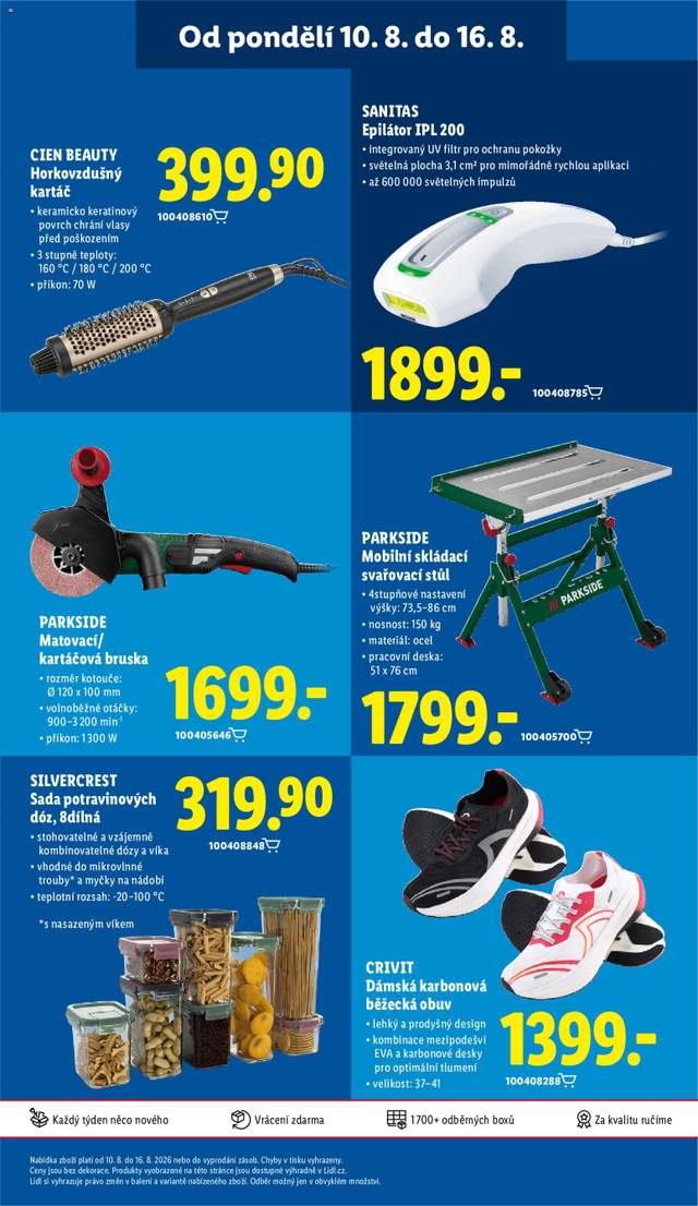 Nový Lidl leták od 13.08.