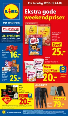 Eksempel på tilbudsavis Lidl - Tilbudsavis fra butik Lidl gyldig fra 18/10/2026