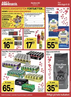 Eksempel på tilbudsavis Abc Lavpris - Tilbudsavis fra butik Abc Lavpris gyldig fra 09/09/2026