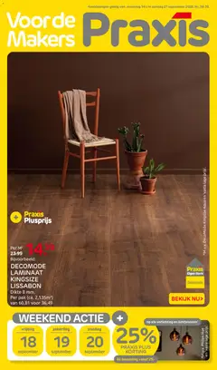 Voorbeeld van Praxis folder van winkel Praxis geldig vanaf 14-09-2026