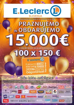 Predogled kataloga iz trgovine E.leclerc veljaven od 21.10.2026