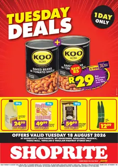 Preview of Shoprite flyer valid from 18/08/2026