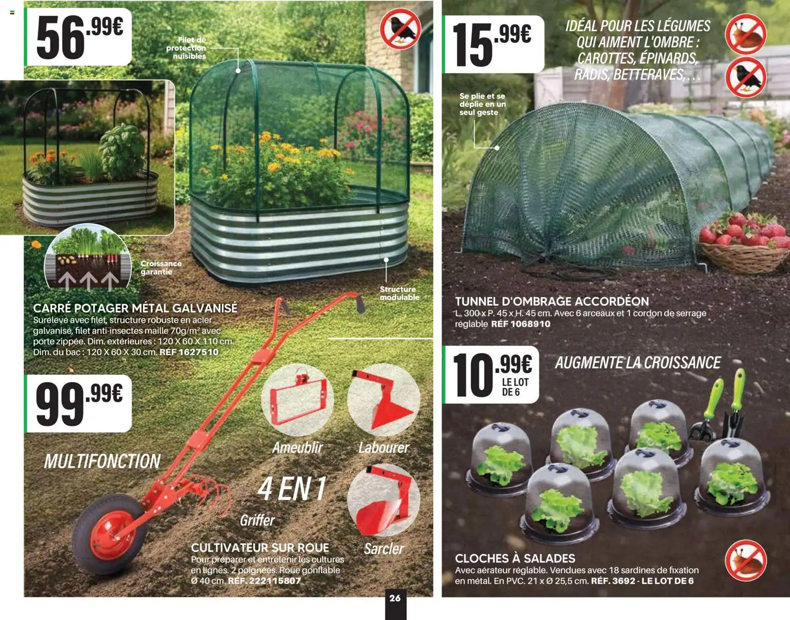 Prévisualisation de Shopix Catalogue Autome-Hiver 2026/2027 du magasin Shopix formulaire valide 01/09/2026 - Porte, Sardines, Carré potager, Potager