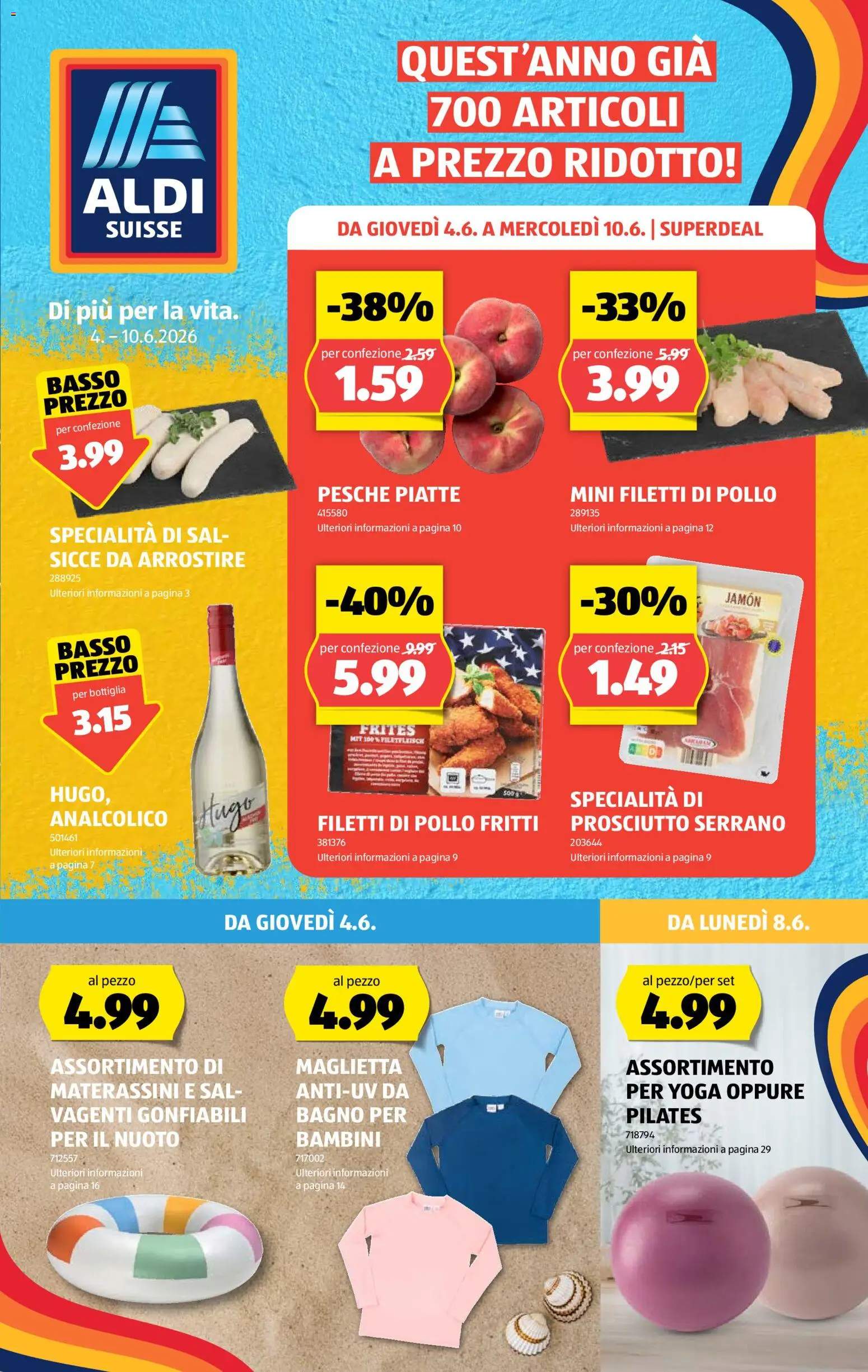 Vorschau des Merkblatts Aldi aktionen IT vom Shop Aldi gültig von 04.06.2026 bis 10.06.2026