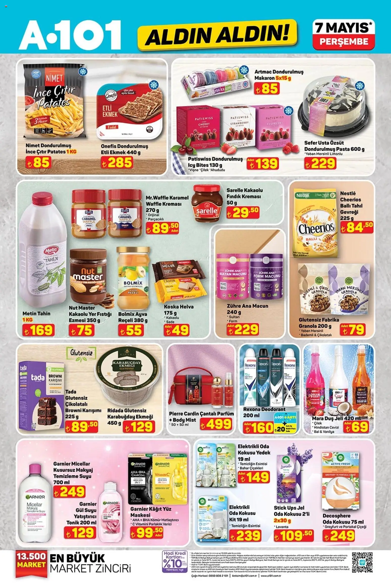 A101 A101 - Katalog Aldın Aldın 07.05.2026 - Broşürünün önizlemesi
