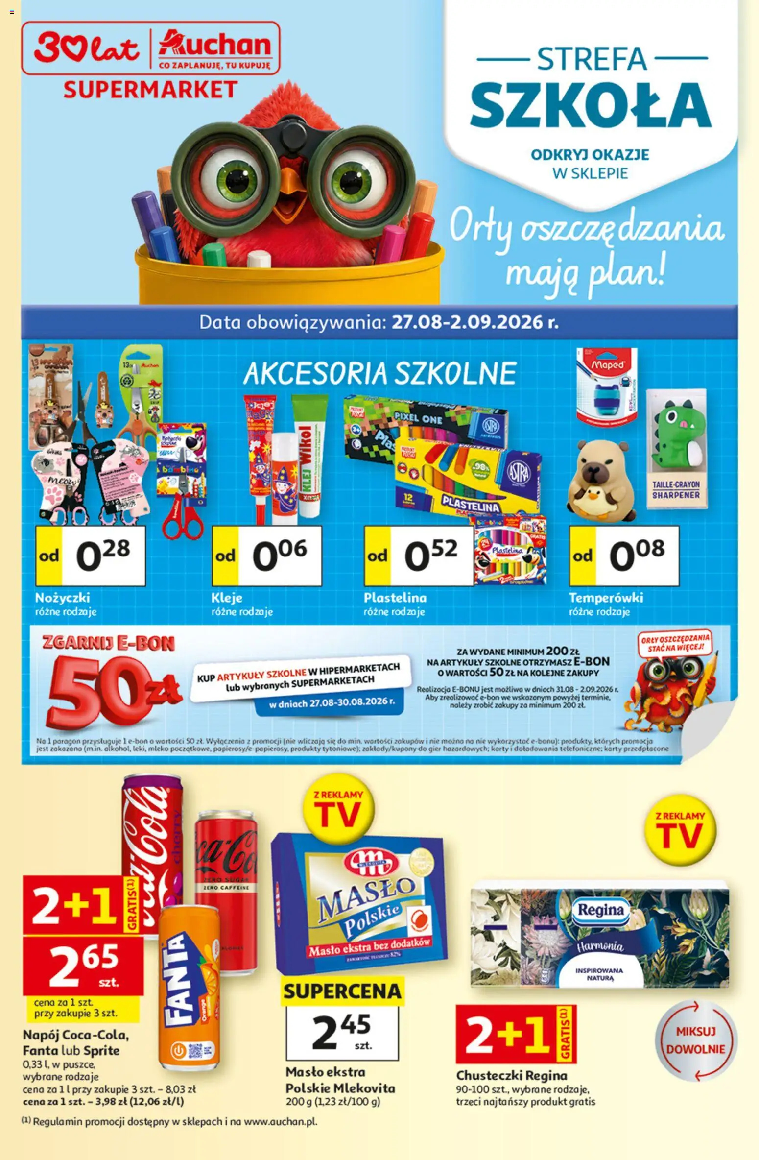 Pogląd gazetki "Auchan gazetka" ze sklepu Auchan ważnej od 27.08.2026