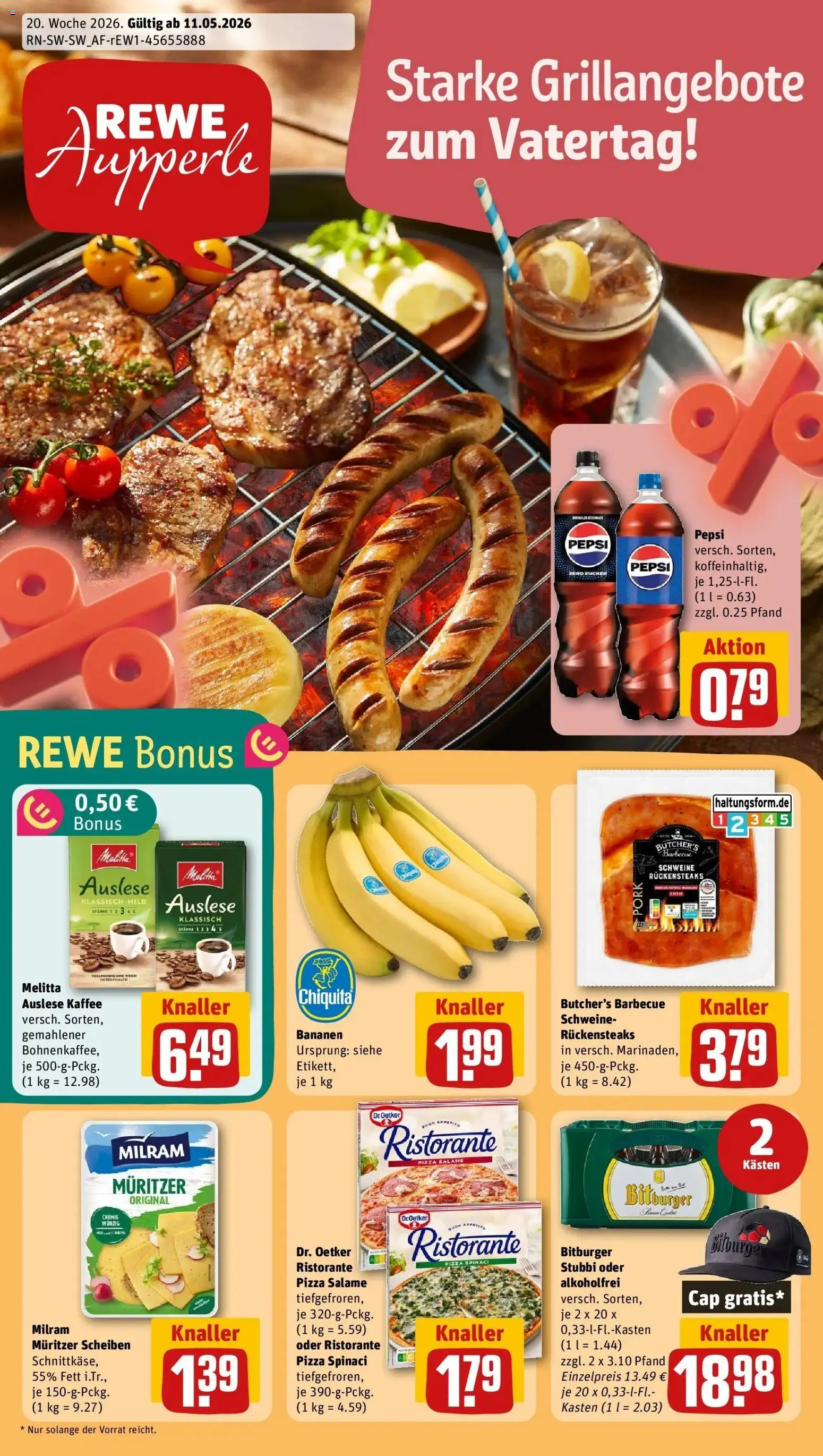 Vorschau von dem Prospekt des Geschäftes Rewe, gültig ab dem 10.05.2026