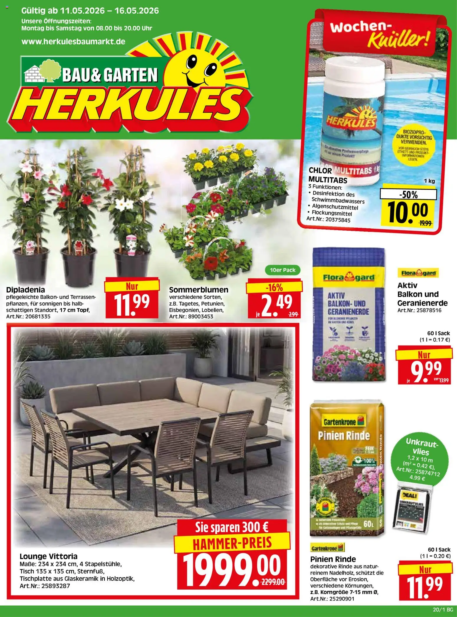 Vorschau von dem Prospekt des Geschäftes HERKULES, gültig ab dem 11.05.2026