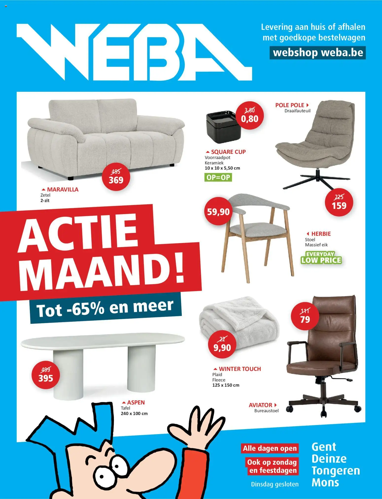 Voorbeeld van Weba Folder van winkel Weba geldig vanaf 29/09/2026