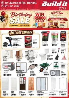 Preview of Build It flyer valid from 19/09/2026