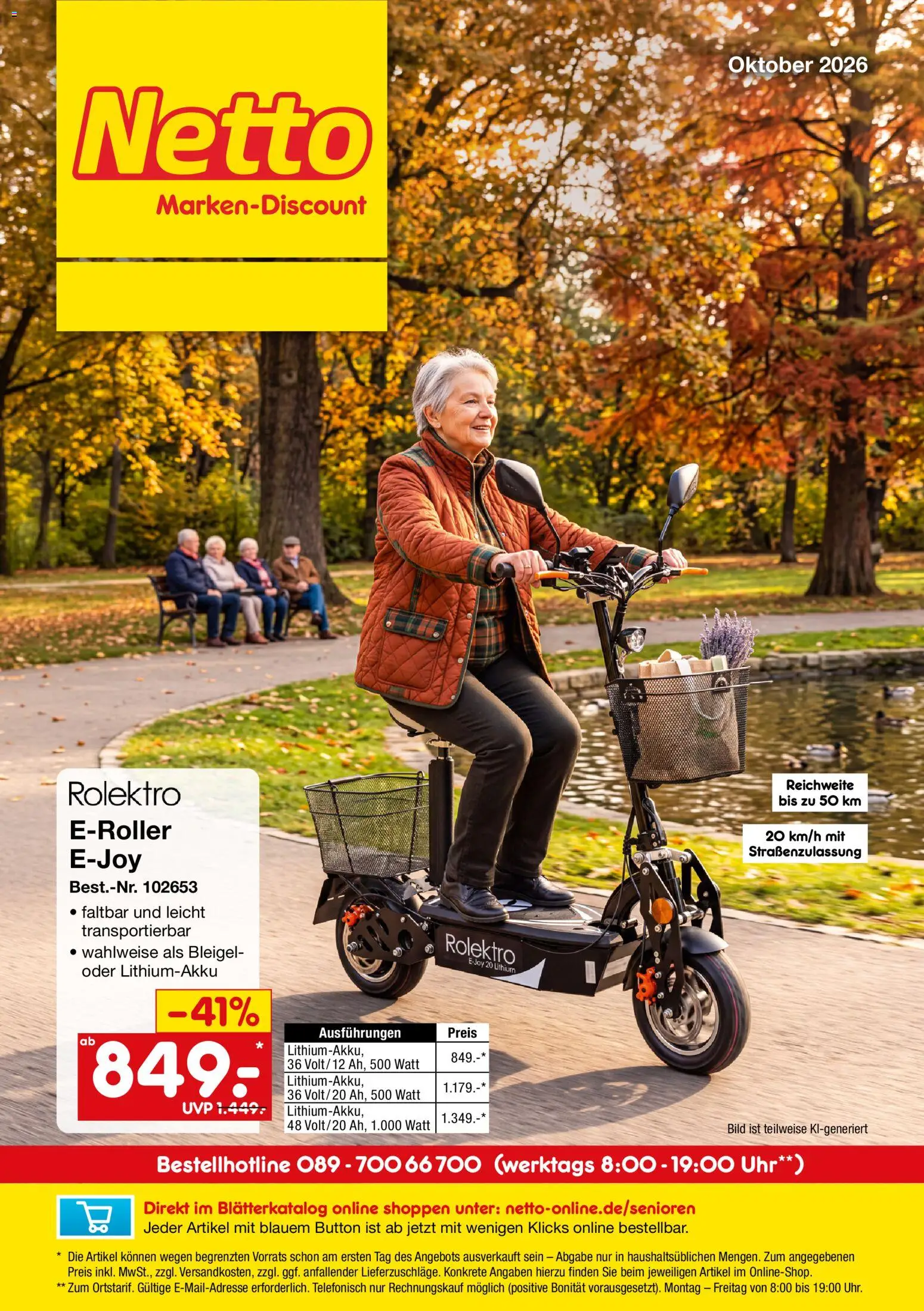 Vorschau von dem Prospekt des Geschäftes Netto Marken-Discount, gültig ab dem 01.10.2026 - Uhr