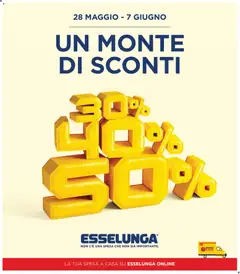 Anteprima dell'opuscolo Esselunga S volantino Verona dal negozio Esselunga S valido da 28/05/2026