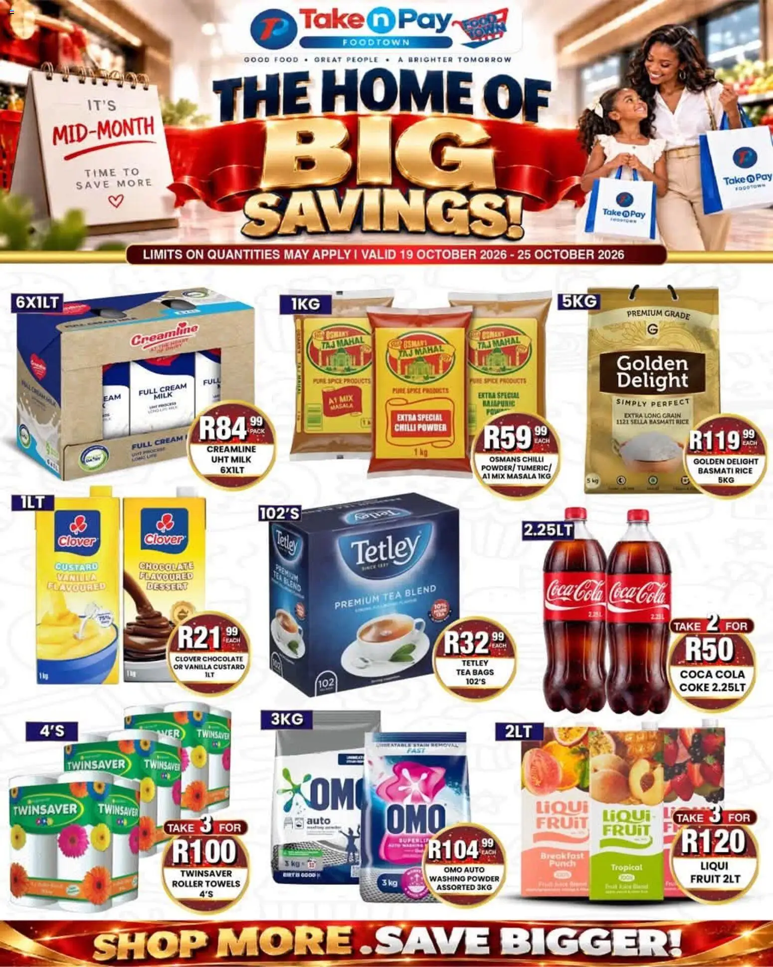 Preview of Take n Pay flyer valid from 19/10/2026