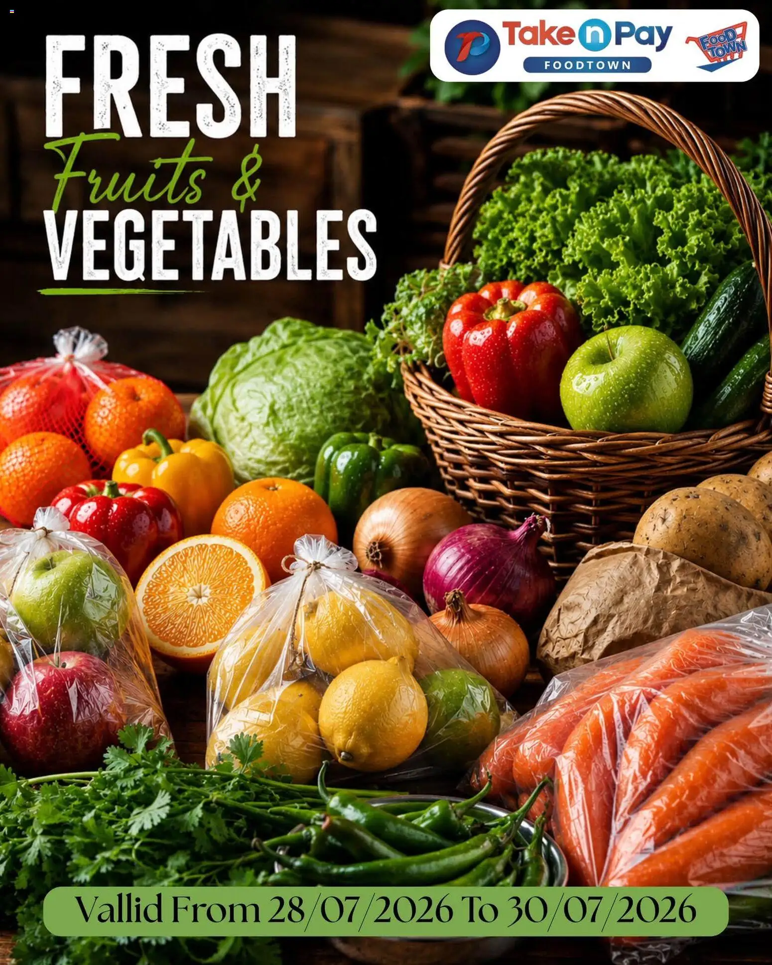 Preview of Take n Pay flyer valid from 28/07/2026