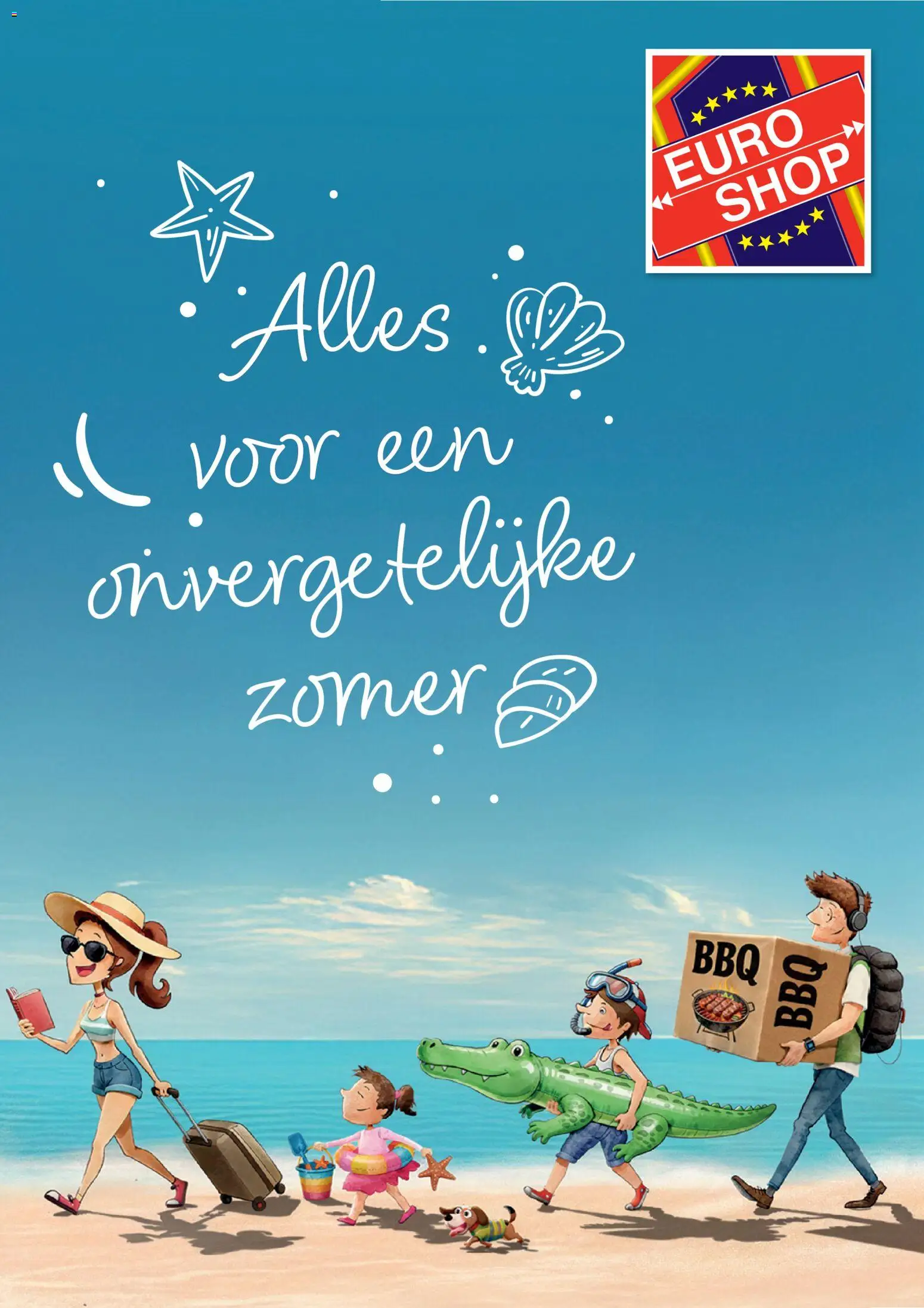 Voorbeeld van Euro Shop Folder Summer Vibes van winkel Euro Shop geldig vanaf 16/06/2026