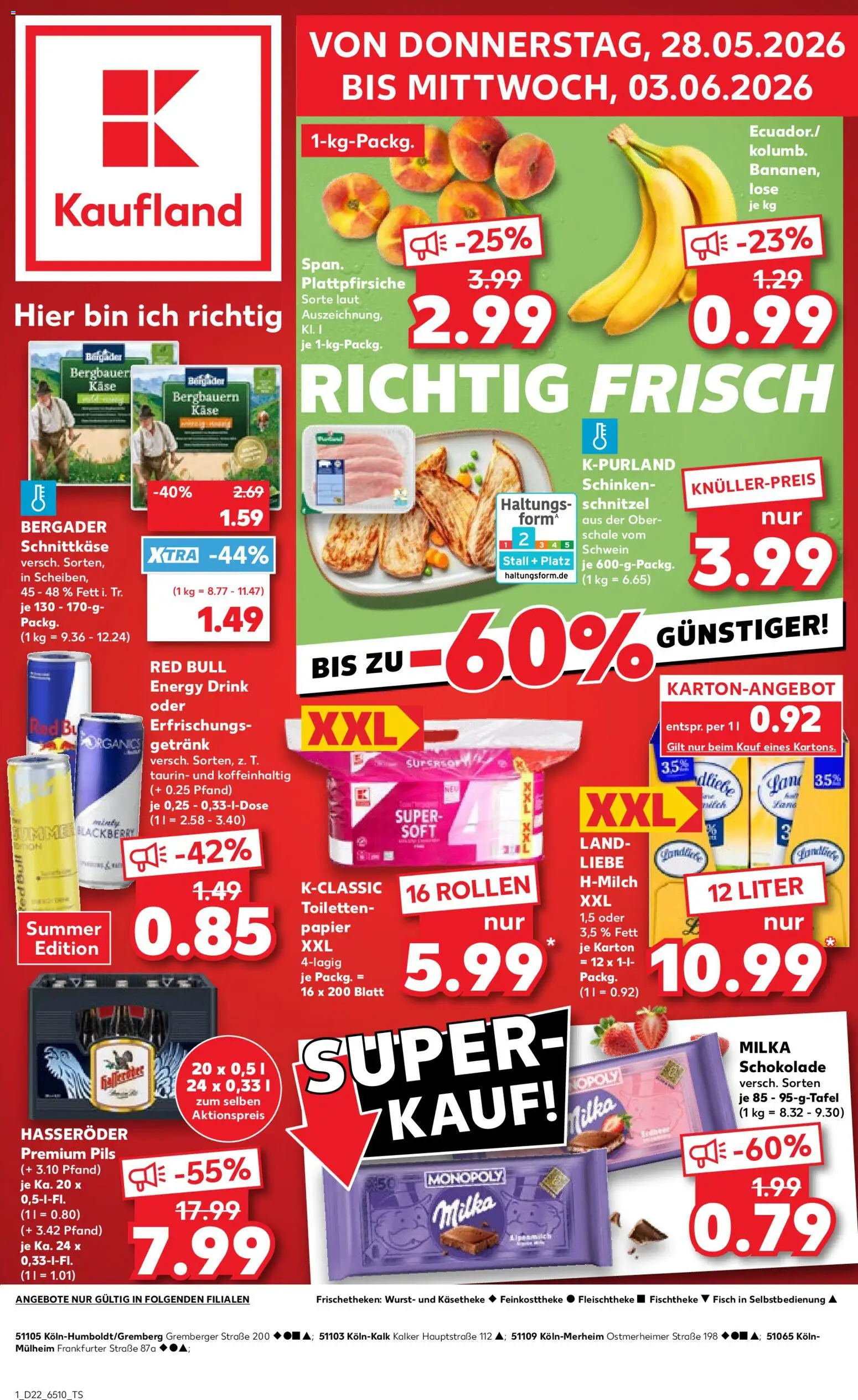 Voorbeeld van Kaufland DE - DE Folder van winkel Kaufland DE geldig vanaf 28-05-2026