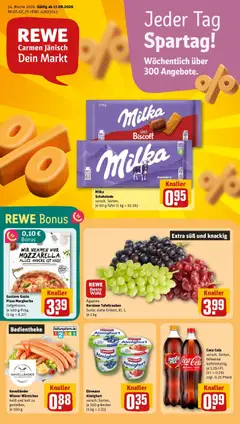 Vorschau von dem Prospekt des Geschäftes Rewe, gültig ab dem 17.08.2026