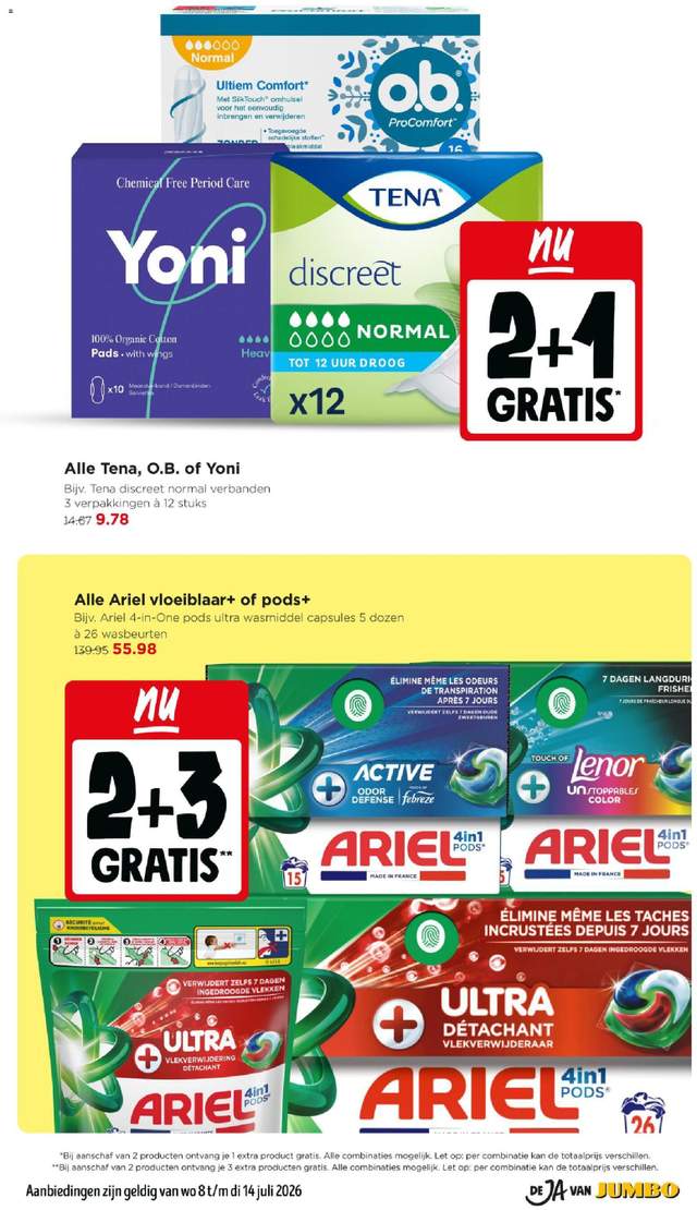 Nieuwe Jumbo folder vanaf 08-07