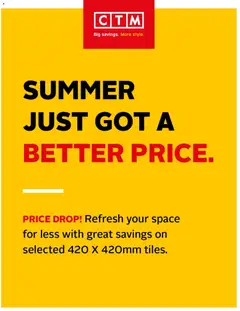 Preview of CTM flyer valid from 22/09/2026