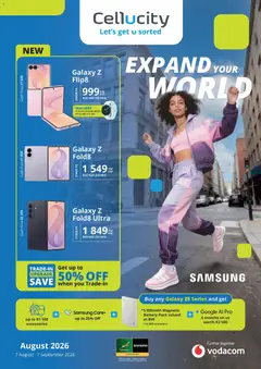 Preview of Cellucity flyer valid from 07/08/2026