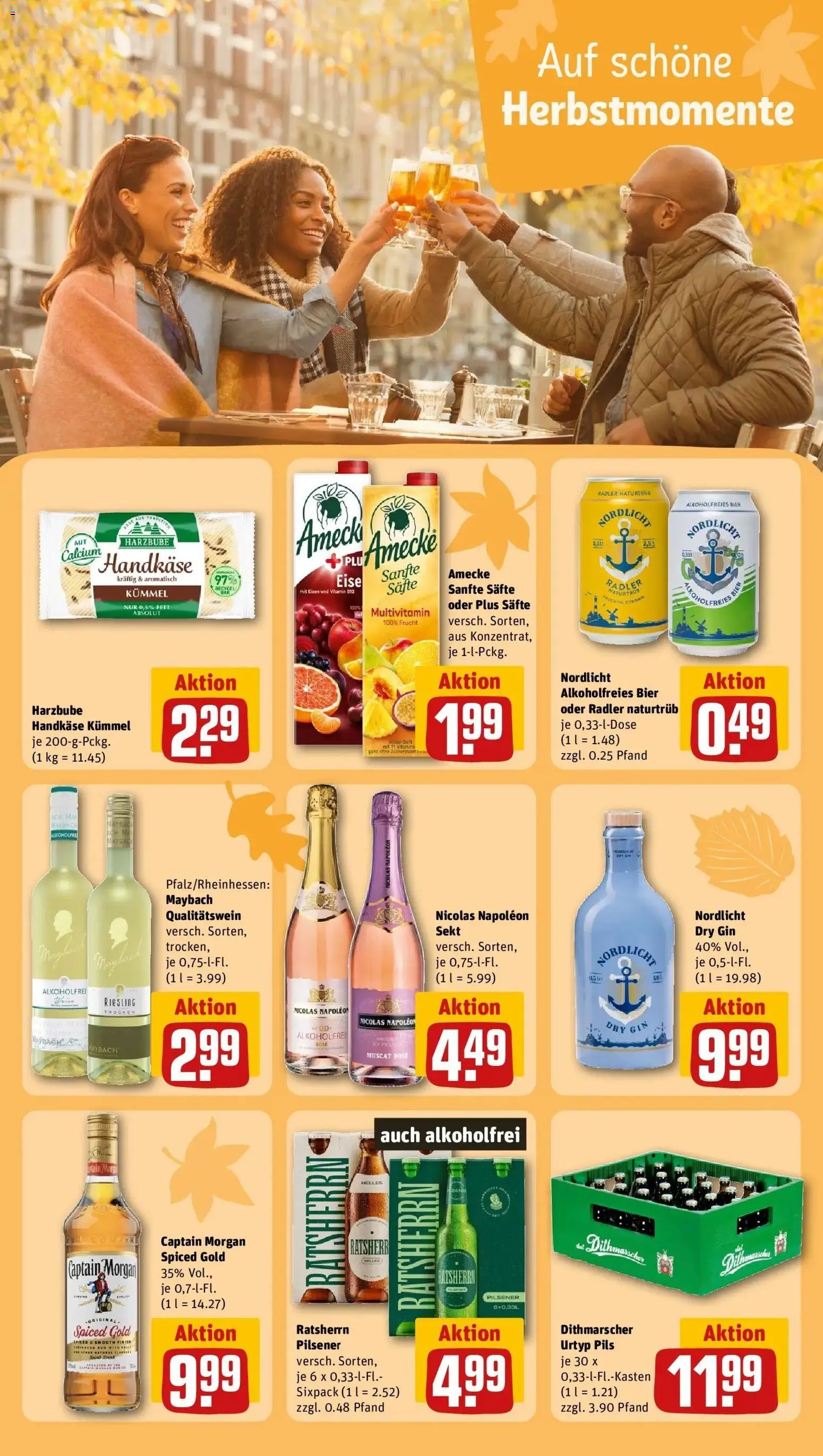 Vorschau von dem Prospekt des Geschäftes Rewe, gültig ab dem 19.10.2026