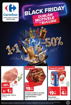 Previzualizarea de cataloage: Carrefour Carrefour Black Friday valabil de la 28.10.2026