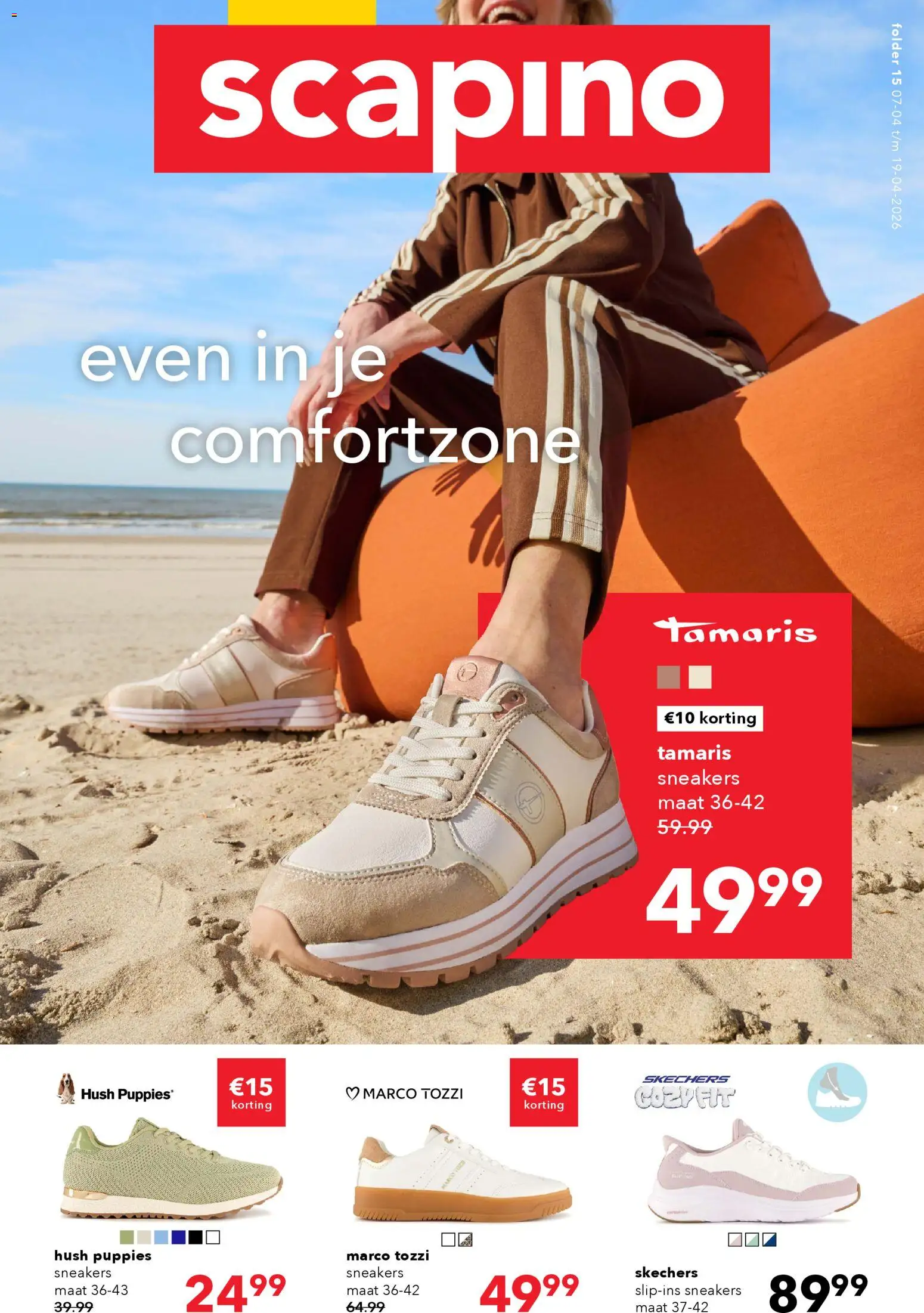 Voorbeeld van Scapino folder van winkel Scapino geldig vanaf 07-04-2026 - Sneakers