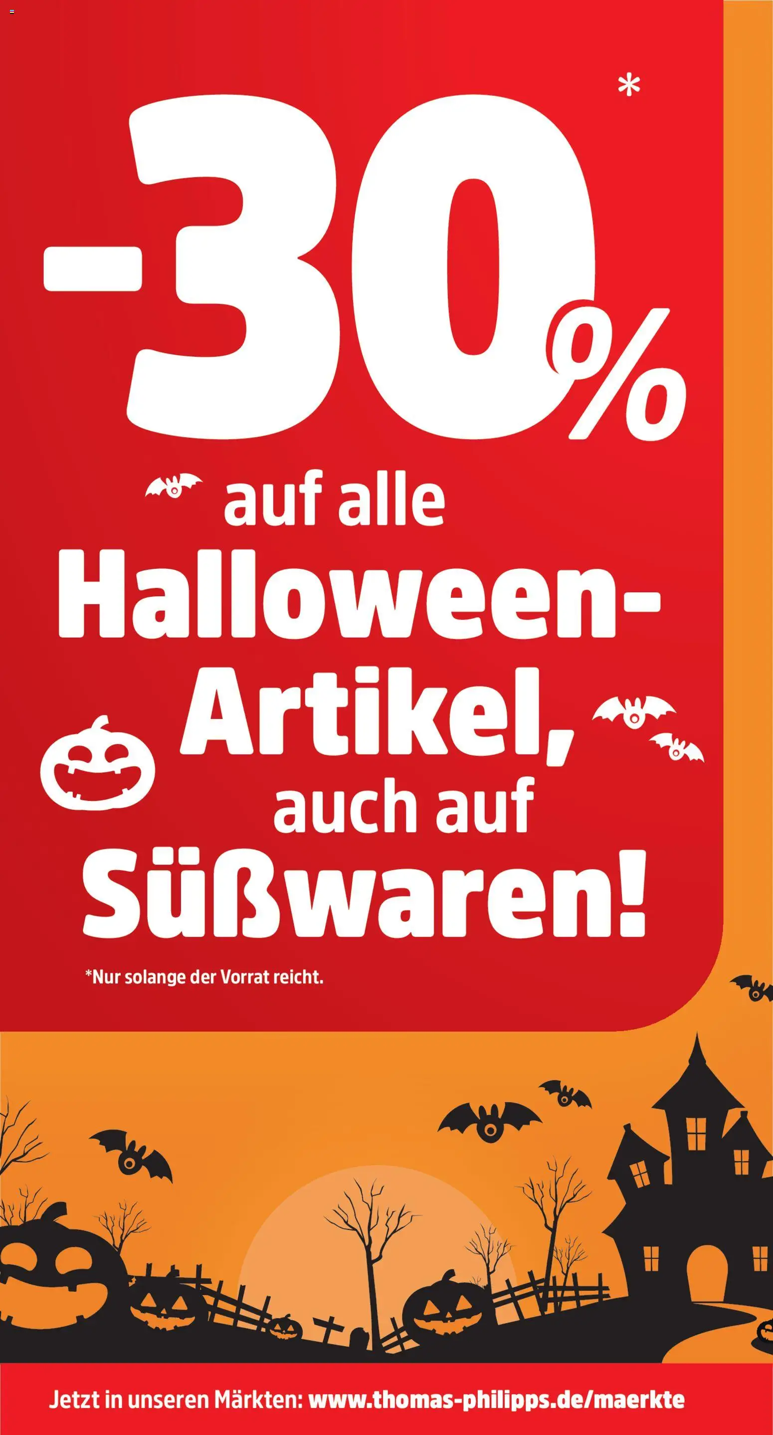 Vorschau von dem Prospekt des Geschäftes Thomas Philipps, gültig ab dem 26.10.2026 - Süßwaren