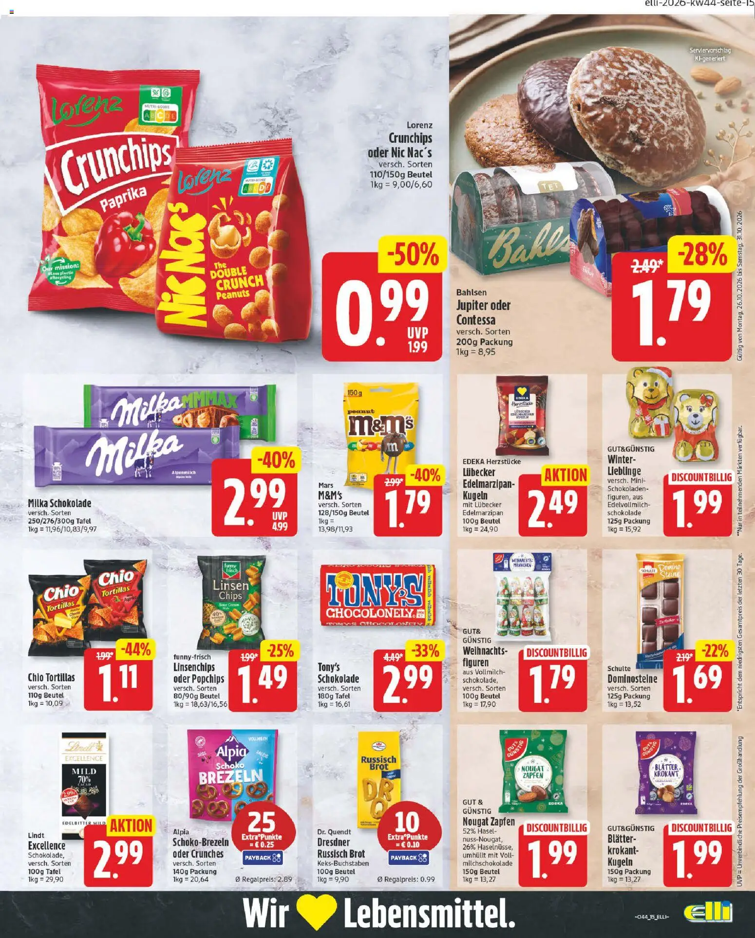 Vorschau von dem Prospekt des Geschäftes Elli Markt, gültig ab dem 26.10.2026