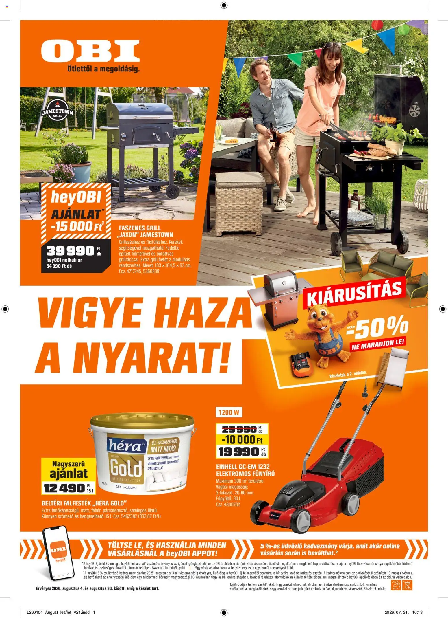 {shop} aktuális szórólap, érvényes {StartDate}-től - {pageNumber} oldal